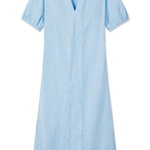 Gauze Caftan in Morning Blue